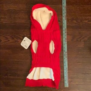 Bond & Co Red Jacket Lg NWT Fleece Lined NWT 🐶